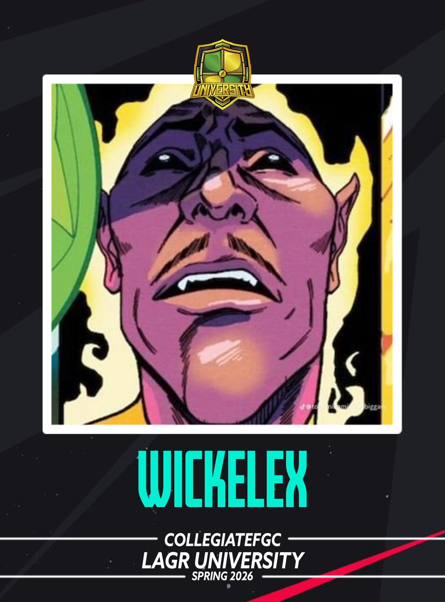 We are happy to announce the next member of LAGr University, from Midway University, <a href="/WickelexOG/">Wickelex</a>!