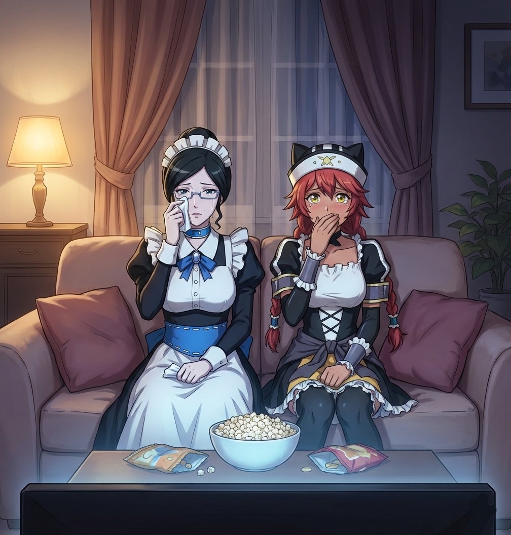 What are they watching? #overlord