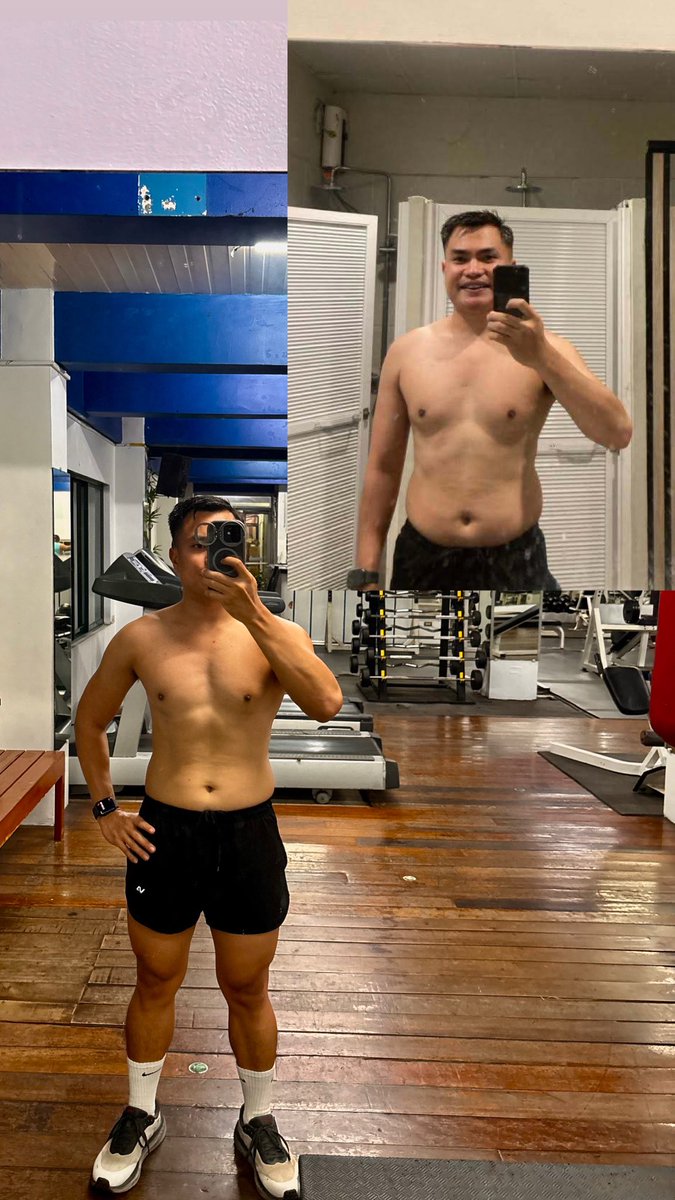 allan_navida's tweet photo. A year of running and lifting! ✨ https://t.co/rxUftu0T5j