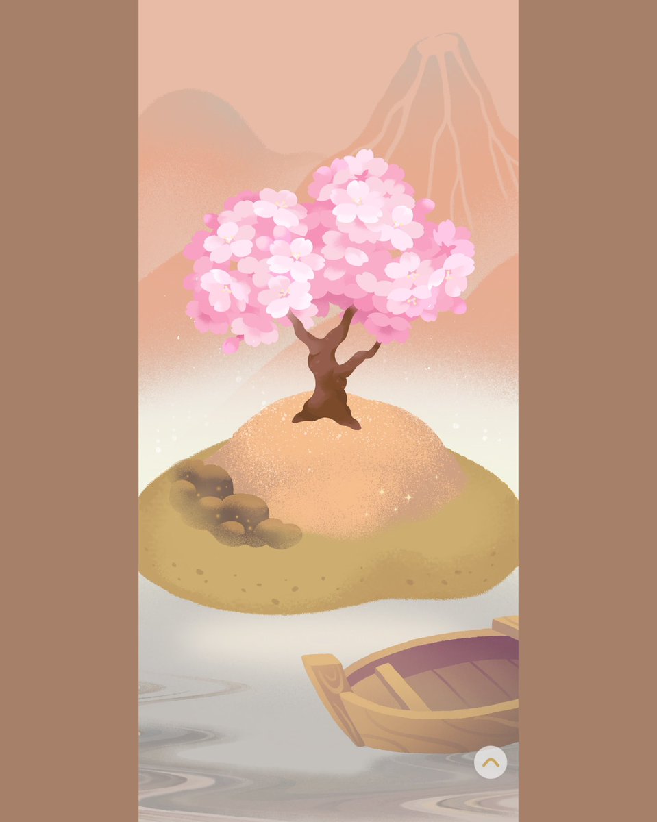 これがほんとの「さくらじま」？
#リヴリーレイアウト　#livlyisland