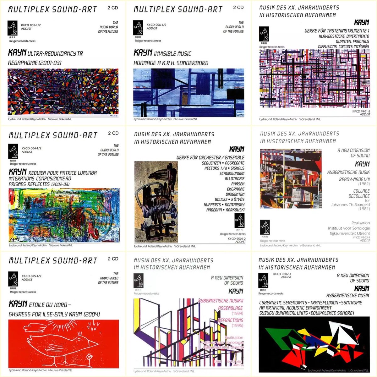 2/4(水)アヴァンギャルド新品入荷情報① 電子音楽界最後の巨人とも称