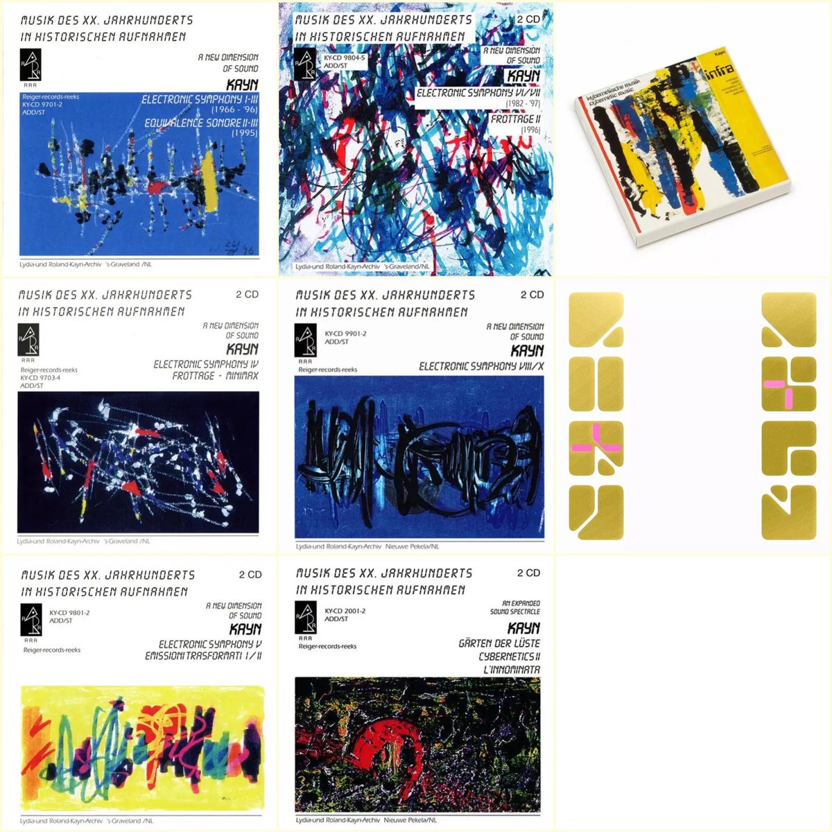 2/4(水)アヴァンギャルド新品入荷情報① 電子音楽界最後の巨人とも称