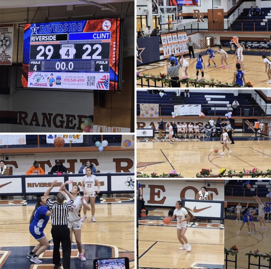 all_ranger's tweet photo. Our #RangerGirlsBasketball team and the Lions of #ClintHigh played an exciting game that went down to the wire, on our #Senior night. Our Girls finally took control and pulled out the win 29 to 22. They head to #FabensHigh this Friday. #GoRangers @Fchavezeptimes https://t.co/I1nLwNM0DM