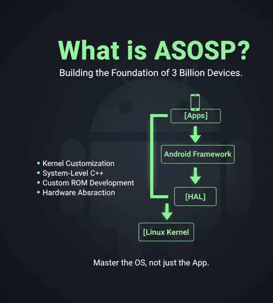 letstalkforfun's tweet photo. Ever wondered what’s under the hood of your smartphone? 📱⚙️

Most people learn to build Android Apps, but few learn to build the Android OS itself. 
#AOSP #AndroidDev #OpenSource #SoftwareEngineering #CustomROM #LinuxKernel #TechEducation https://t.co/Ox3hLinfQ9