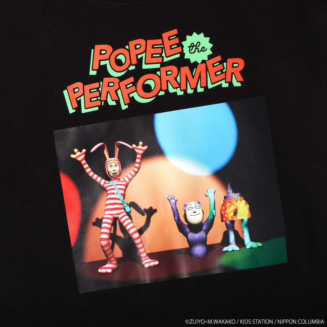 【ポピーザぱフォーマー】
オープニングの愉快なポピーとケダモノをフロントにプリントしたスウェット。

ポップで陽気なカラーリングに仕上げました。

▼ご購入はこちら
store.natalie.mu/smartphone/det…

#ポピーザぱフォーマー