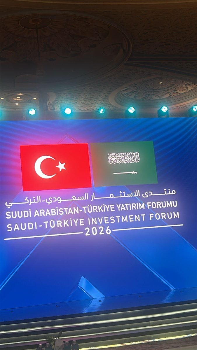 سعدت بالمشاركة في أعمال #منتدى_الاستثمار_السعودي_التركي في الرياض، بقيادة معالي وزير الاستثمار خالد الفالح، وبحضور رفيع المستوى من الجانبين ومشاركة واسعة من القطاع الخاص، بما يعكس متانة الشراكة الاقتصادية بين المملكة وتركيا