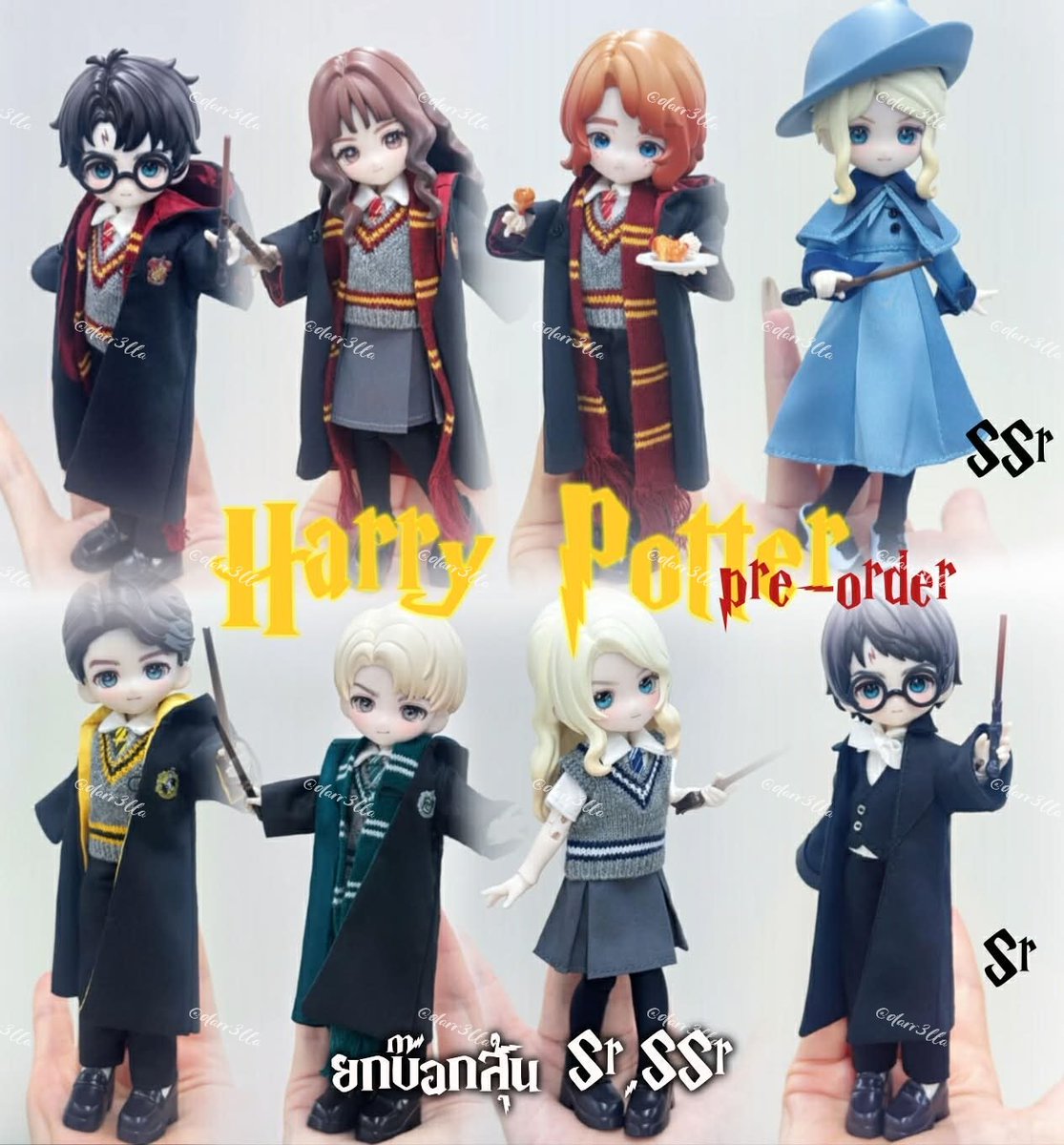 darr3lla's tweet photo. [𝙋𝙧𝙚] Harry Potter Blindbox กล่องสุ่ม BJD

💠 5900 include Shipping
🕳️ order Before 13Feb
🚚 ~March-April
💥อ่าน Notice ในเมนชัน / อ่านปัก📍

#ของสะสมharrypotter #ตลาดนัดกล่องสุ่ม #ตลาดนัดกล่องจุ่ม https://t.co/V064QhOEtr