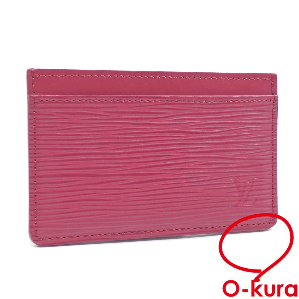 ✨販売開始✨ ルイ・ヴィトン M60327 エピ/フューシャ ポルトカルト