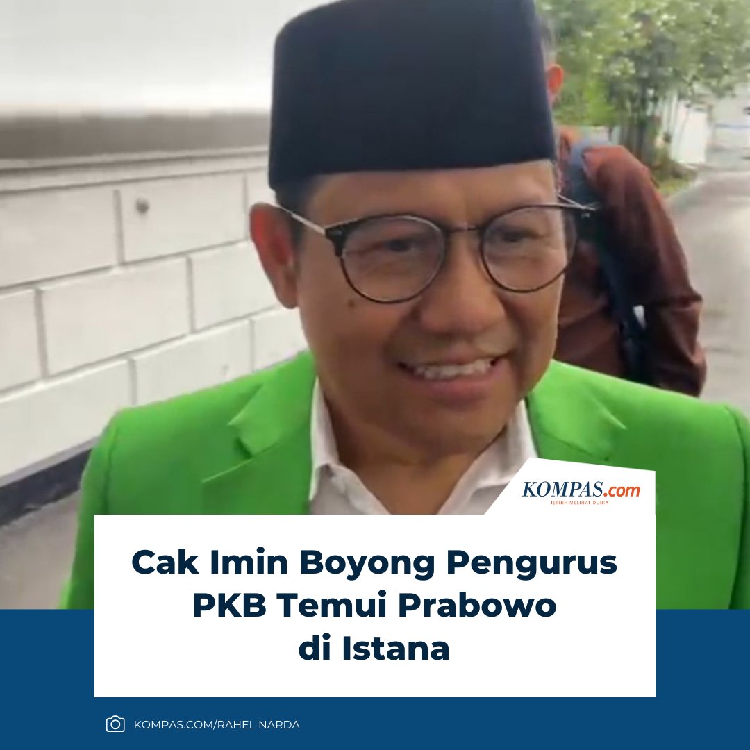 Ketua Umum Partai Kebangkitan Bangsa (PKB) Muhaimin Iskandar membawa sejumlah pengurus baru PKB untuk bertemu Presiden Prabowo Subianto di Kompleks Istana Kepresidenan, Jakarta, Rabu (4/2/2026). 

"Kami mau audiensi terkait rakernas, kemudian pengurus baru di seluruh Indonesia,"