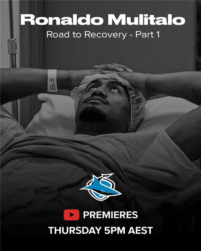 cronullasharks's tweet photo. Dropping tomorrow 👀 https://t.co/sso8S9clG0