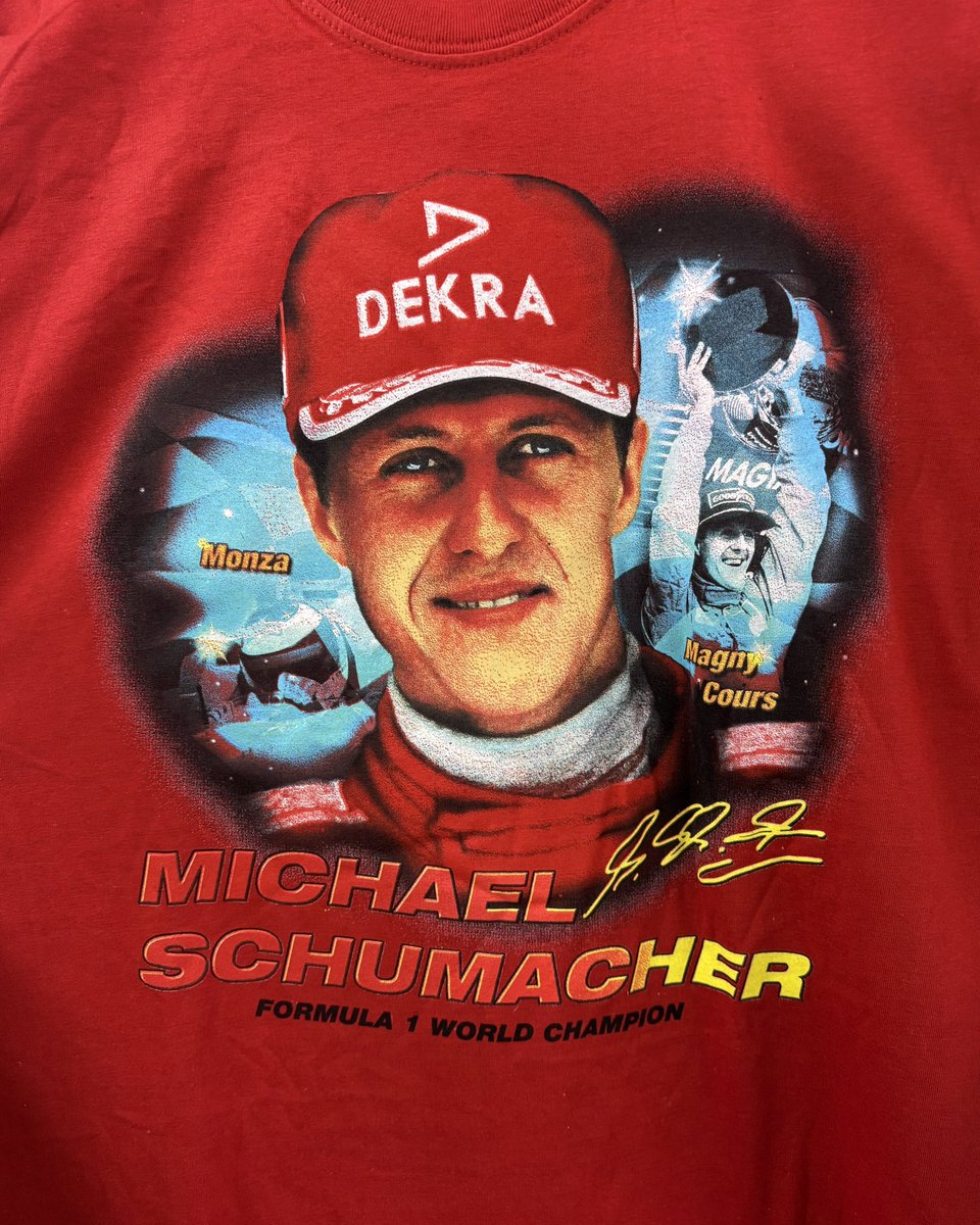 2.4.水.オープン致しました💫💫💫 90s ミハエル・シューマッハ・T