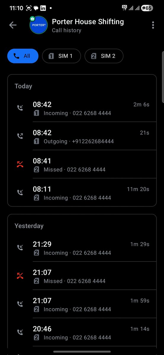 Pawan_rai2's tweet photo. @porterit_ This is how much it took to go through did yesterday where vendor flatly refused, your CX team took this much time, and when rescheduled same vendor who refused again.

When cancelling you ate up the refund, how your driver refusing that too for two days is my mistake? https://t.co/4sEpTBujo7