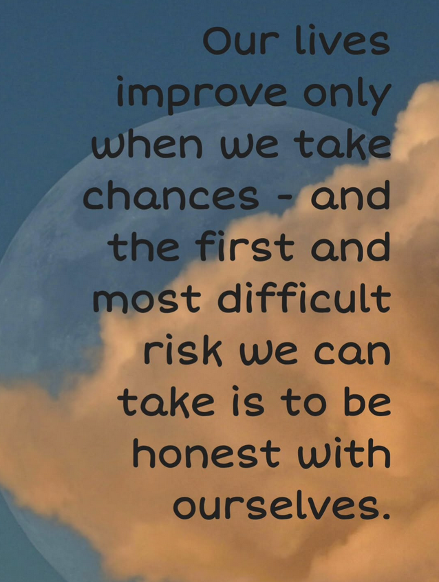 Jyotsna_Narayan's tweet photo. Being honest with ourselves is self care. https://t.co/Kf9u9VzdBg