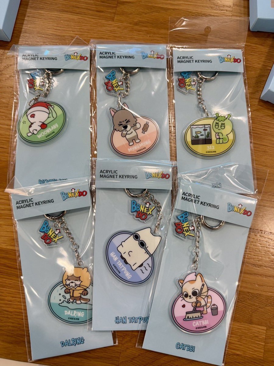 BOYNEXTDOOR BBNEXDO exlcusive official merch @ 7-11 Taiwan 💙 Can