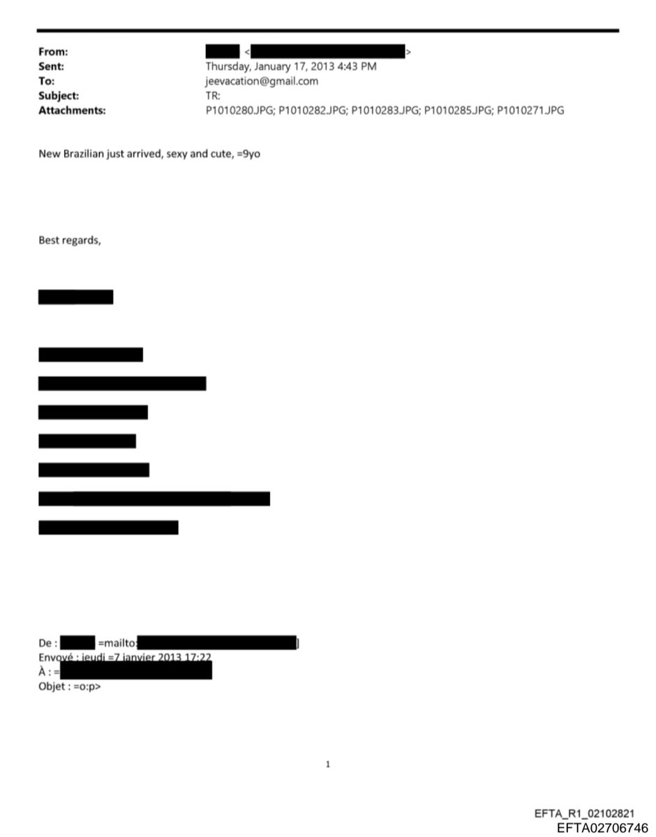 PorshaDeshannon's tweet image. These people are NASSSTTTYYYYY 🤢🤢🤢 I gotta take a break on going through these files because my stomach hurts now. Ewwww

EFTA02706746