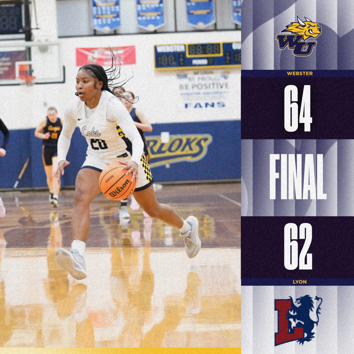 Webster U. Athletics tweet media