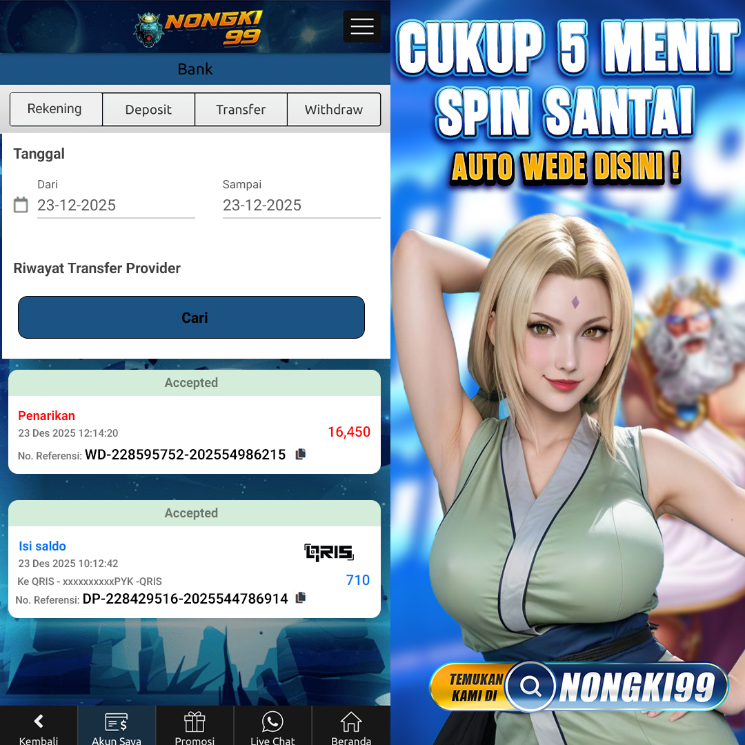 gouird's tweet image. MAU BANJIR SCATTER HITAM SEKARANG?
💥 Link Situs Slot Gacor Hari Ini!!
🔗 cutt.ly/htvL3bpJ
💎 MAIN DI NONGKI99 - Spesialis Slot Gacor
💰 Akun Pro Aktif Full Bonus Kemenangan
✨ Sensasi Maxwin Server Thailand Ori
📊 Bocoran Jam Gacor Admin Terbaru