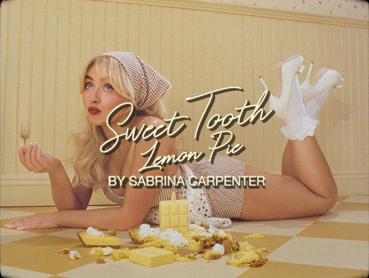 4k_SBCShots's tweet image. 4K | Sabrina Carpenter for Sweet Tooth Lemon Pie
