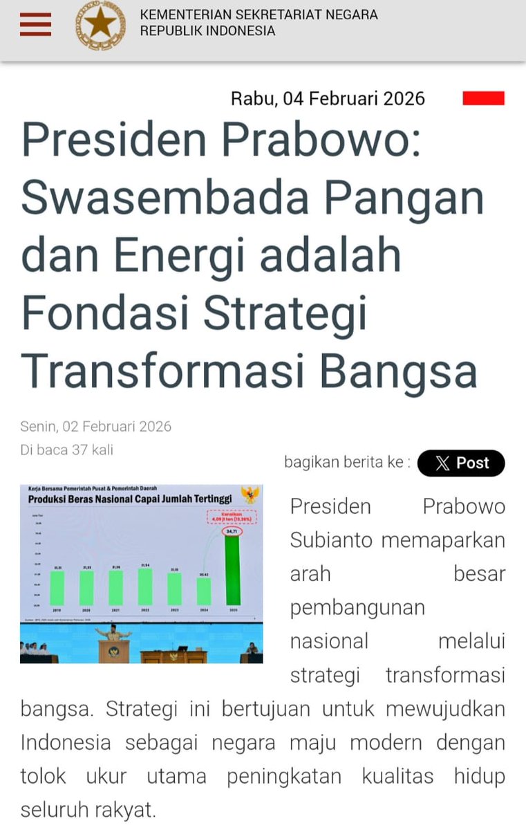 Betul sobat, penyempurnaan pekerjaan adalah kunci. Ucapan tanpa pelaksanaan adalah tidak berarti. Konsolidasi nasional berarti prioritas pada penyelesaian, dari hal fundamental hingga berorientasi strategi.

Pastikan Transformasi Negeri