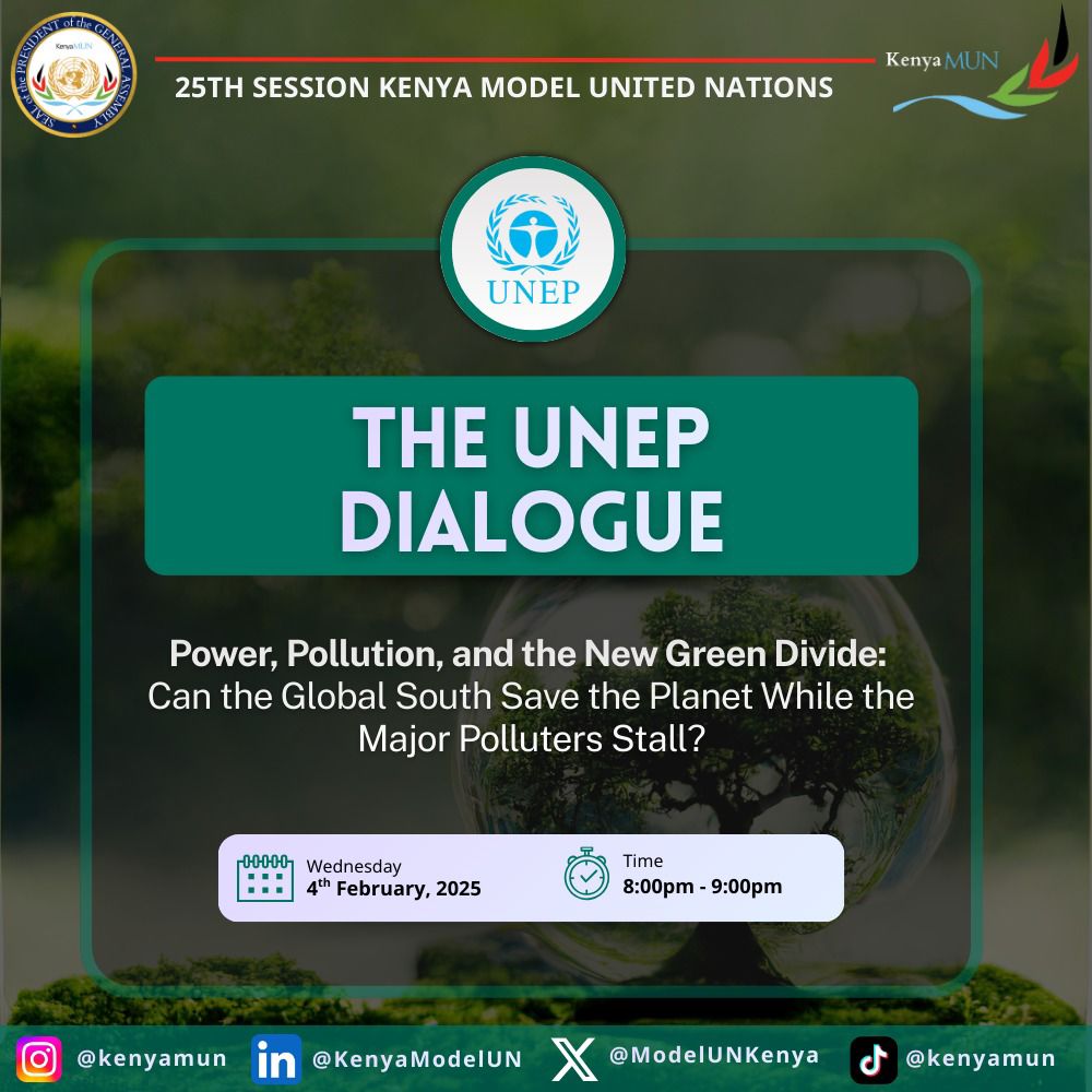 UNEP Dialogue: How do power and pollution shape the New Green Divide? And what does it mean for Global North vs Global South responsibilities? Join the UNEP dais as we unpack climate justice and prepare for the 25th Session. meet.google.com/uqv-appc-kgd
Let’s talk climate and power.