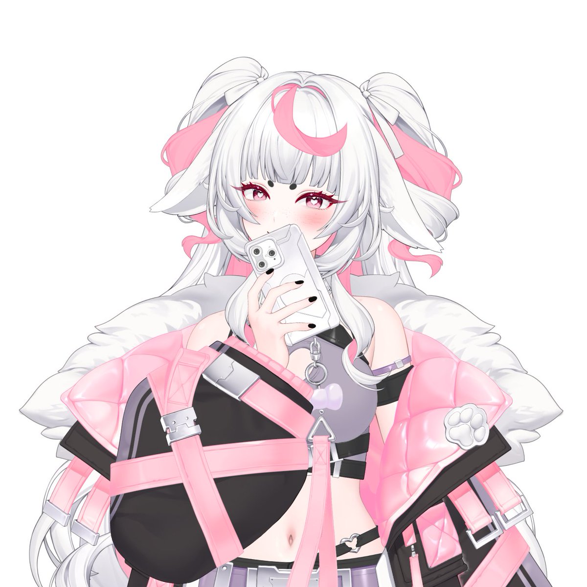 Whimsigoria's tweet photo. @Cakho_art I have like so many outfit possibilities I could share haha!  So for now I'll just share my customizable outfit and one of my designs I've done! I just wanted to saw the bounciness of your rigging is absolutely gorgeous!!  and your art is so cute and warm feeling I'm in love! 😭 https://t.co/F12gCkTfcG