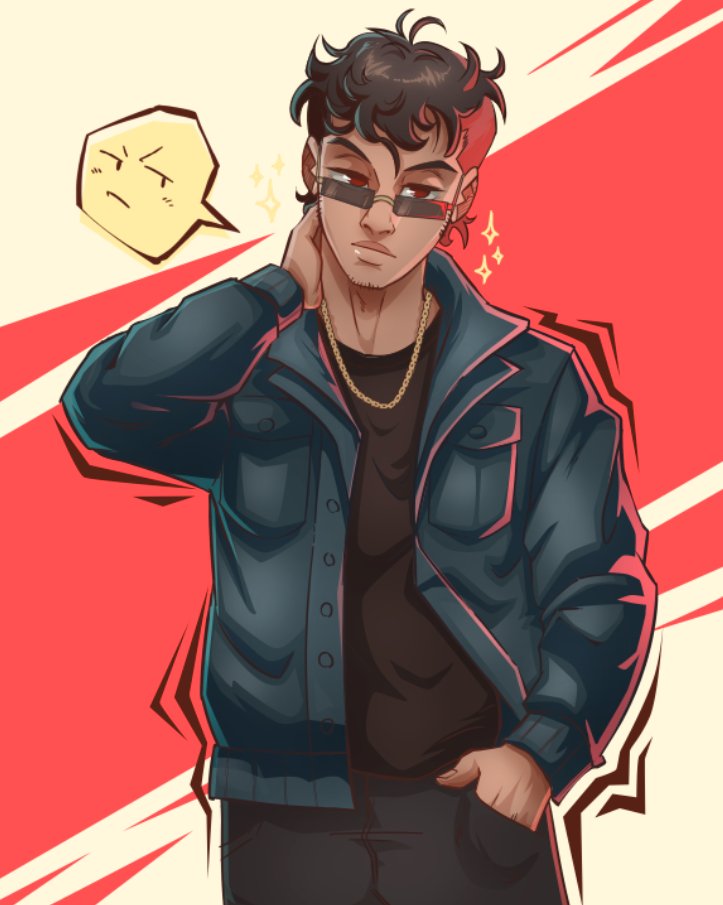 TO DE ARTE NOVA! 

quero agradecer ao @andsul_mesquita (insta) por ter feito essa ilustração tão zika. o trabalho do mano é incomparável! 🔥🚀