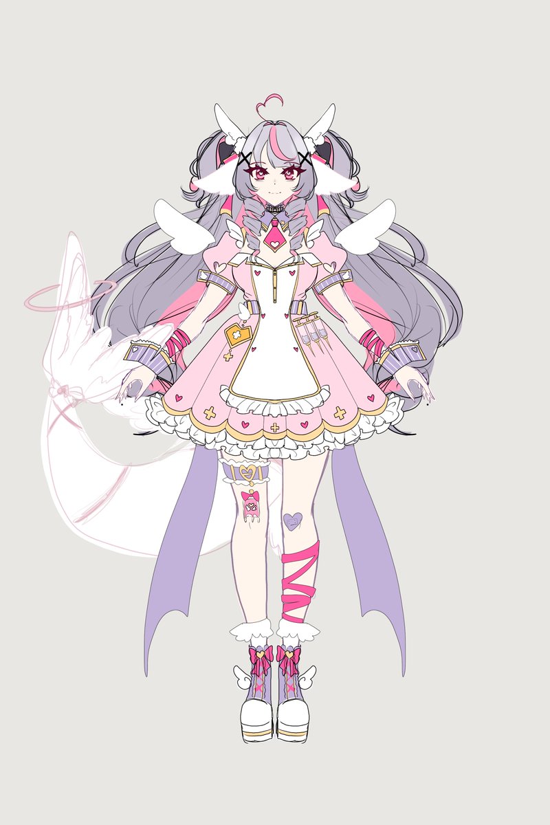 Whimsigoria's tweet photo. @Cakho_art I have like so many outfit possibilities I could share haha!  So for now I'll just share my customizable outfit and one of my designs I've done! I just wanted to saw the bounciness of your rigging is absolutely gorgeous!!  and your art is so cute and warm feeling I'm in love! 😭 https://t.co/F12gCkTfcG