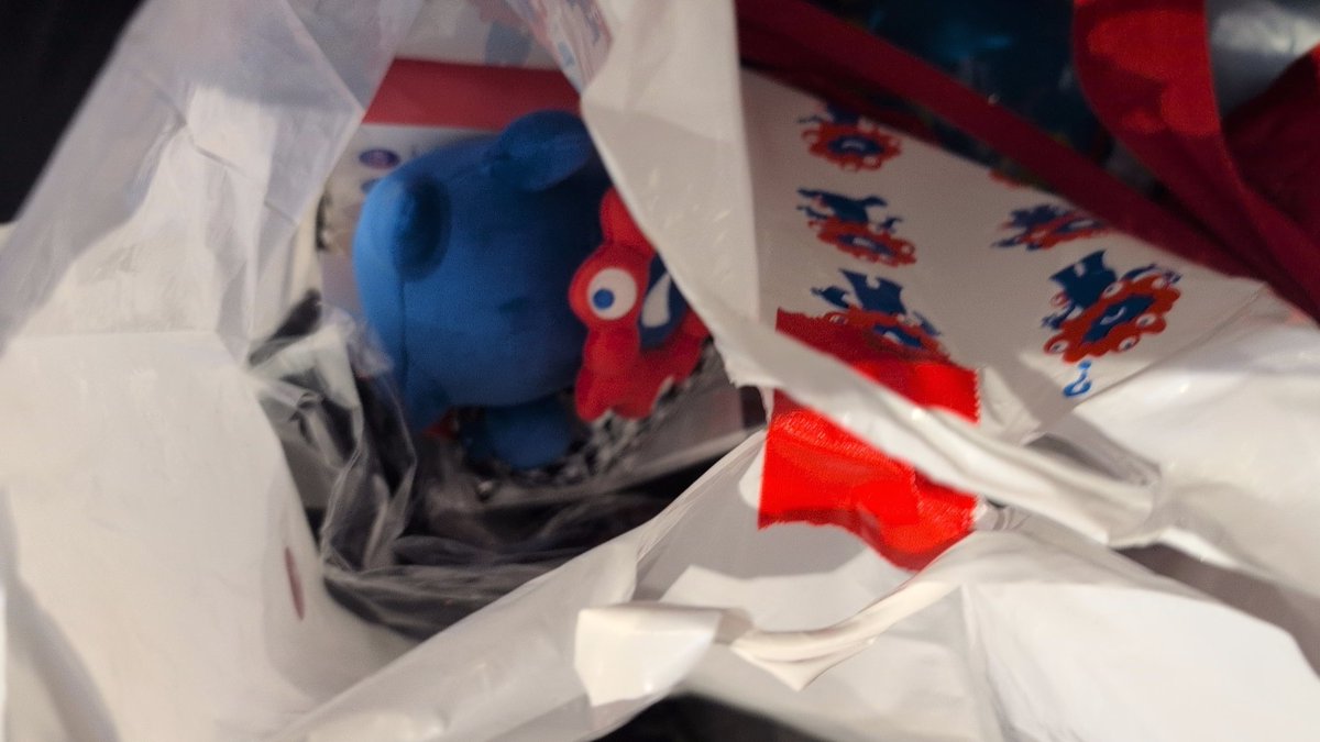 万博公式ライセンス、ミャクミャクお楽しみ袋を当選したので取りに来