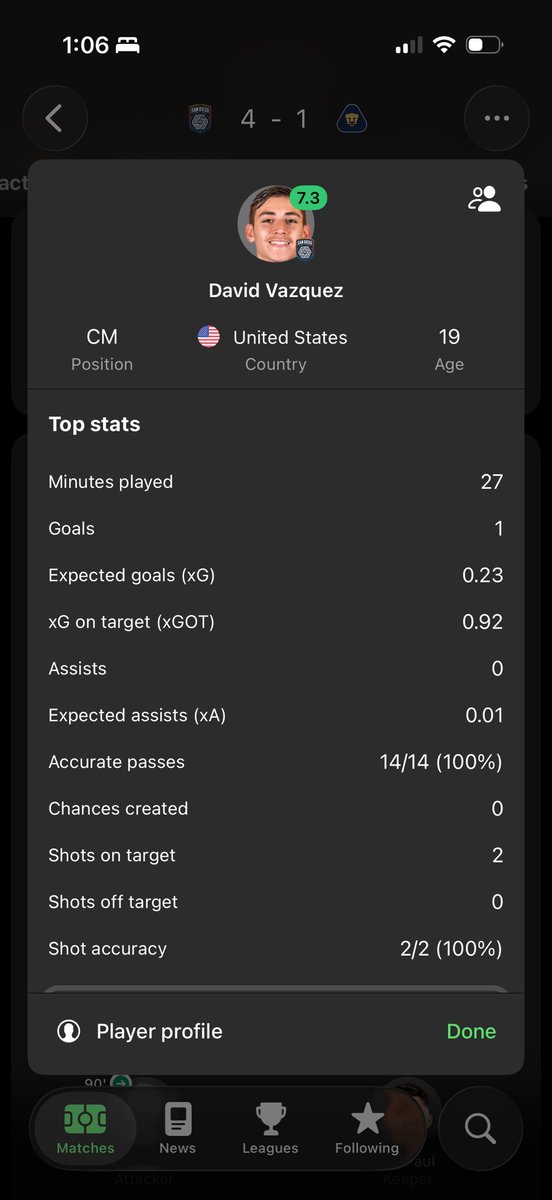 Luca Bombino caps off a very solid performance tonight in Concacaf Champions League vs Pumas

Brandon Vazquez also snagged a goal in a late cameo