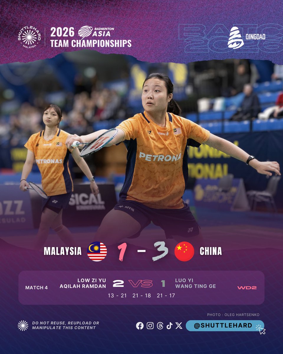 ShuttleHard 🏸🇲🇾 tweet media