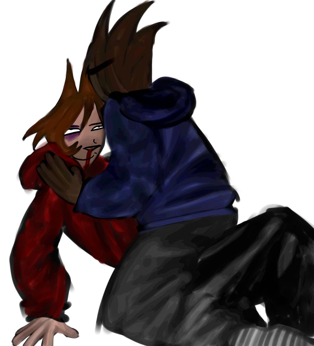 DethTheMethod's tweet photo. Based off of a sketch I made (-ω-；) #tordtom #eddsworld #fanart #tomeddsworld #tordeddsworld https://t.co/MNxGQp0aoW