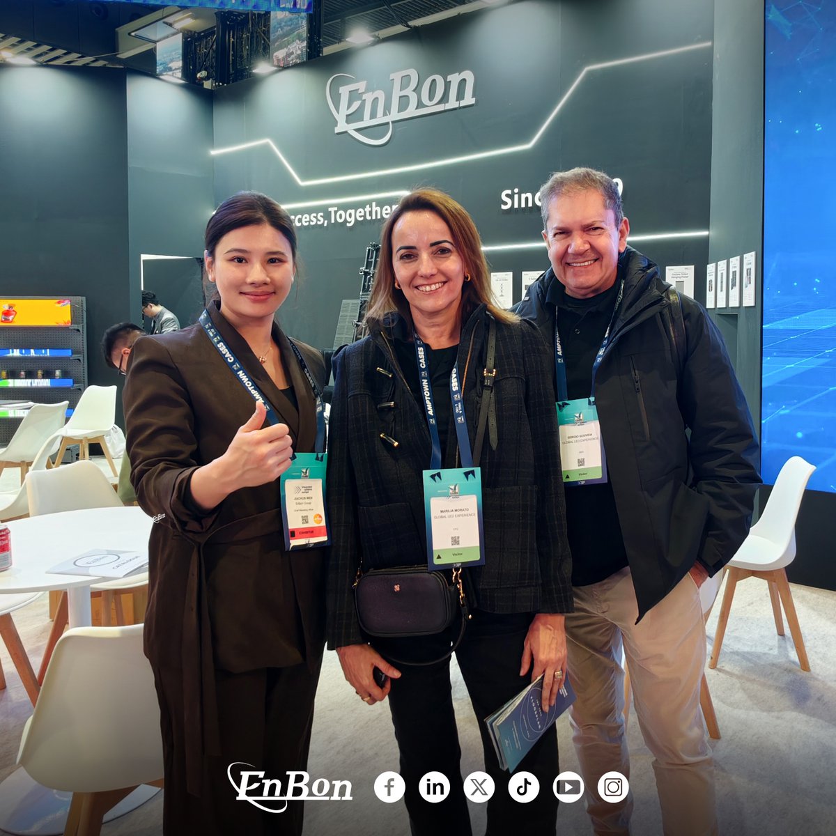 EnbonLedDisplay's tweet image. Enbon looks forward to meeting you at ISE 2026 to discuss industry trends and explore collaboration opportunities face-to-face. We sincerely invite global partners to join us in witnessing the future and creating value together.

#EnbonGroup #LEDDisplay #LEDScreen #Spain
