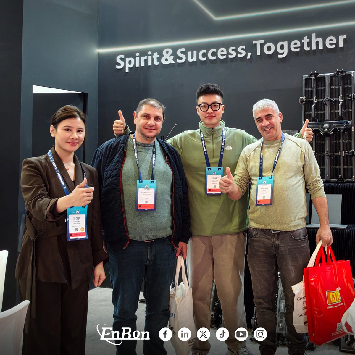 EnbonLedDisplay's tweet image. Enbon looks forward to meeting you at ISE 2026 to discuss industry trends and explore collaboration opportunities face-to-face. We sincerely invite global partners to join us in witnessing the future and creating value together.

#EnbonGroup #LEDDisplay #LEDScreen #Spain