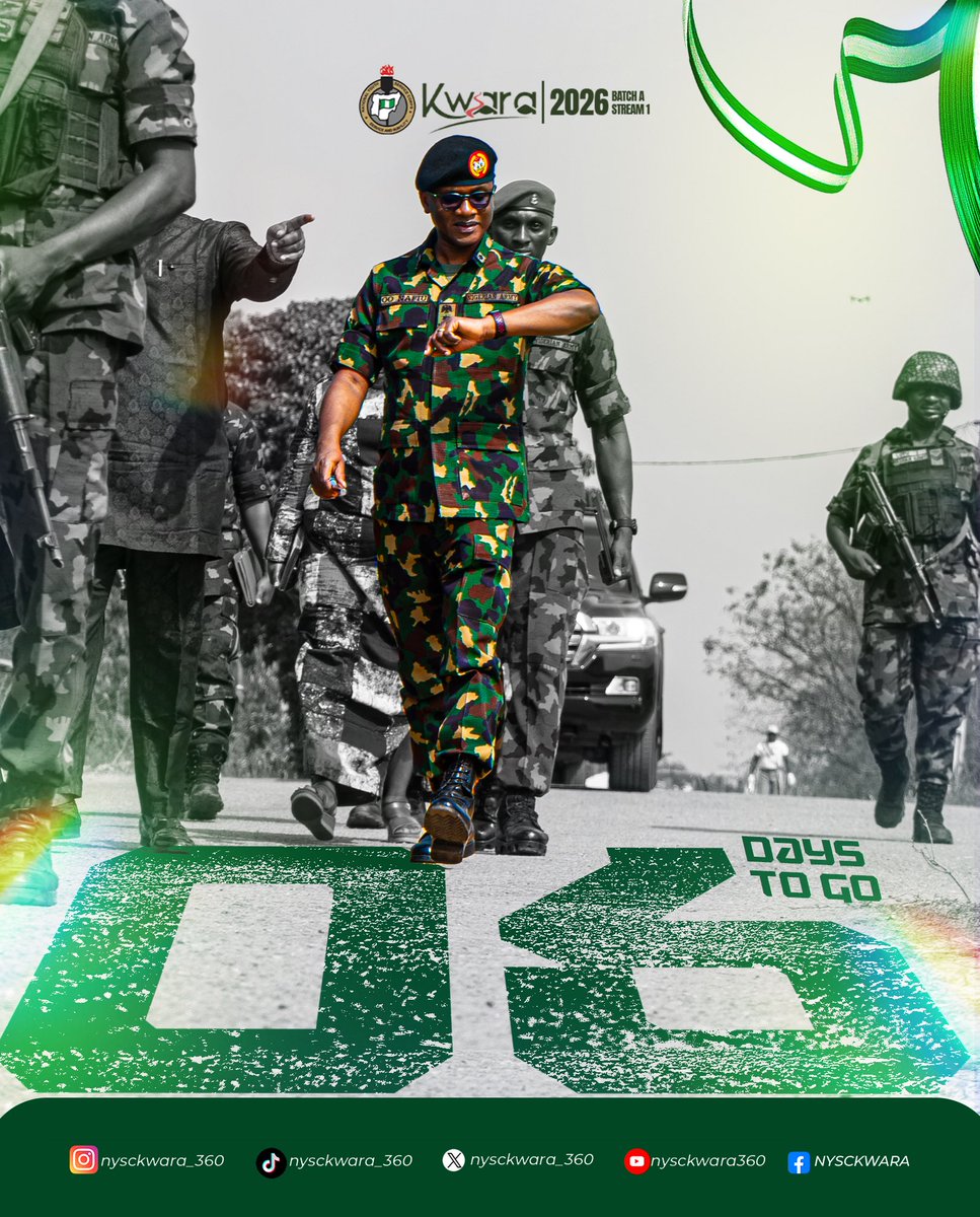 nysckwara_360's tweet photo. 6 days left at camp…
We came, we queued, we paraded we survived. #nysckwaracamp #batchAstream1 https://t.co/ZWYATOqc0Z