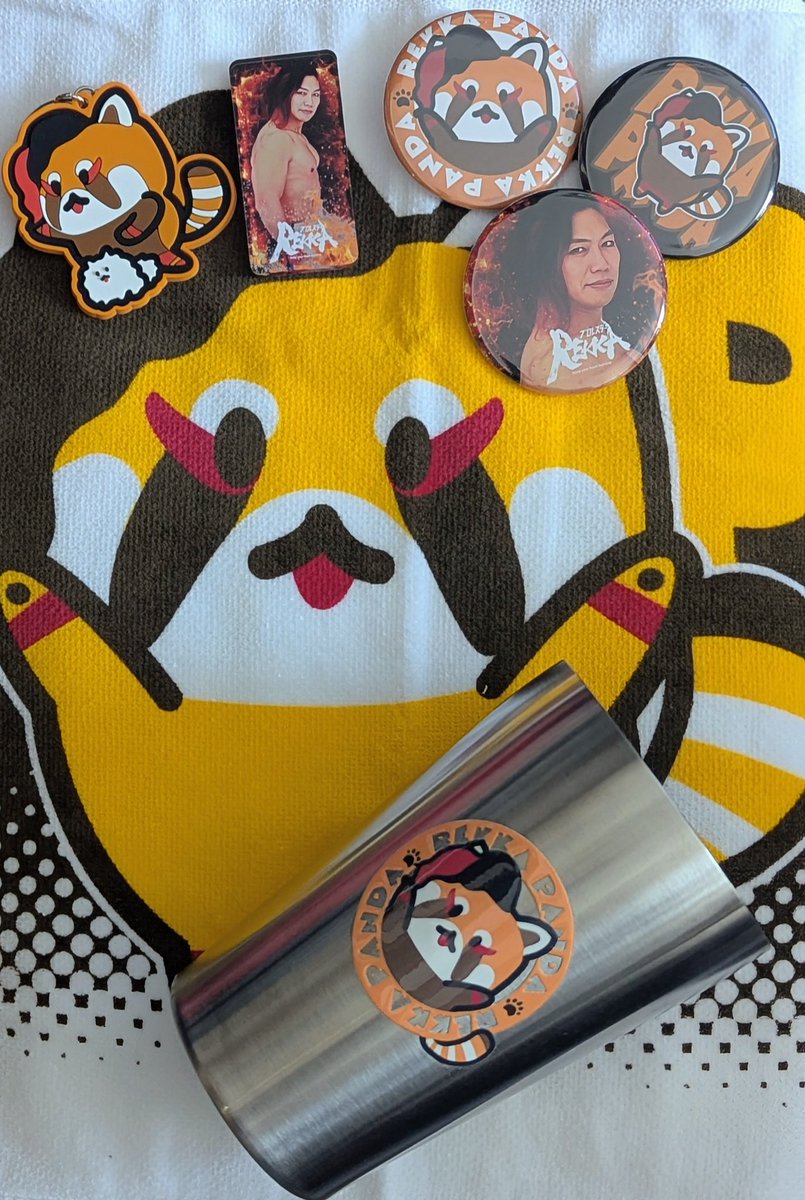 holdinghands718's tweet photo. レッカさんのグッズ届いた〜  ( ˶>ᴗ<˶)
 #レッカさん
 #烈火商店 https://t.co/sLz6703XBB