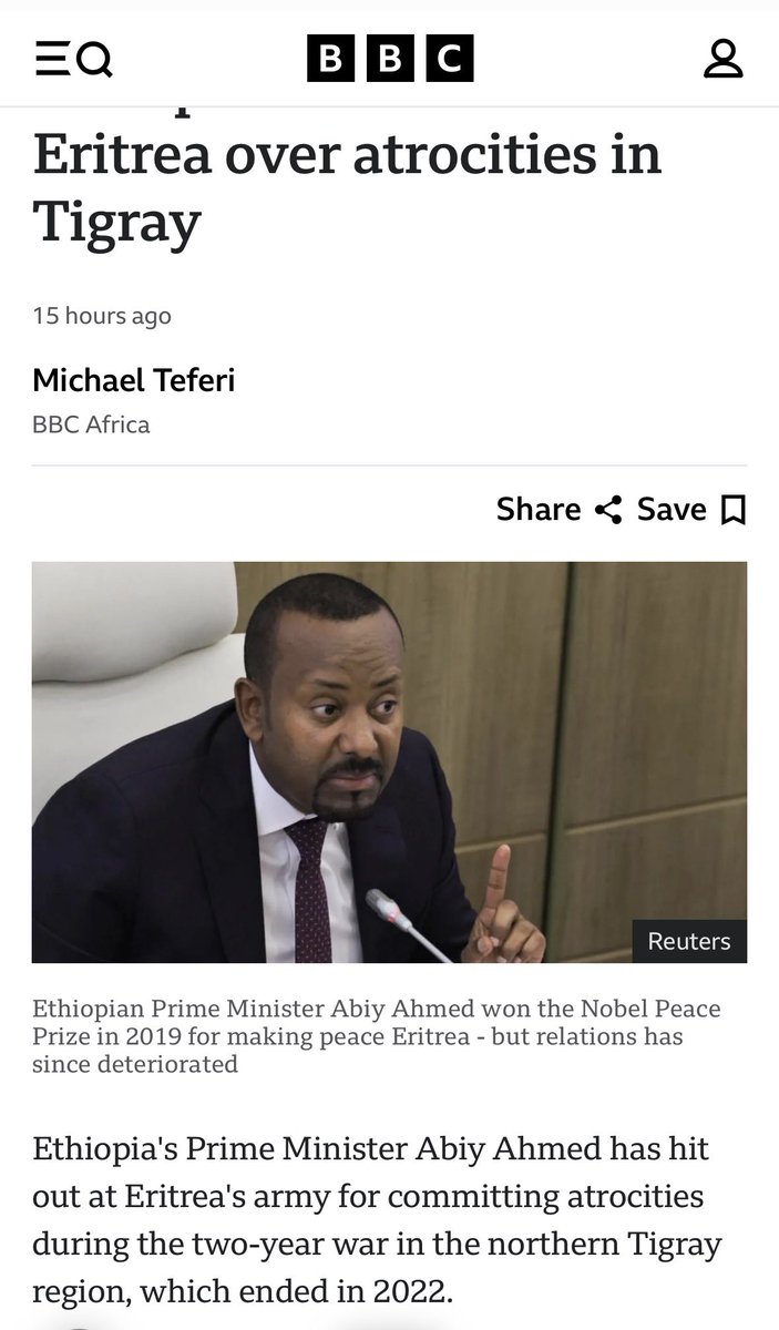 ProfMulugeta's tweet image. Abiy’s Feb 3, 2026 Parliamentary Address- Would it Become A Turning Point in #Justice4Tigray?

In his February 3, 2026 address to Parliament, Abiy Ahmed publicly acknowledged the #AxumMassacre and other grave #warcrimes and crimes against humanity committed during the 2020–2022