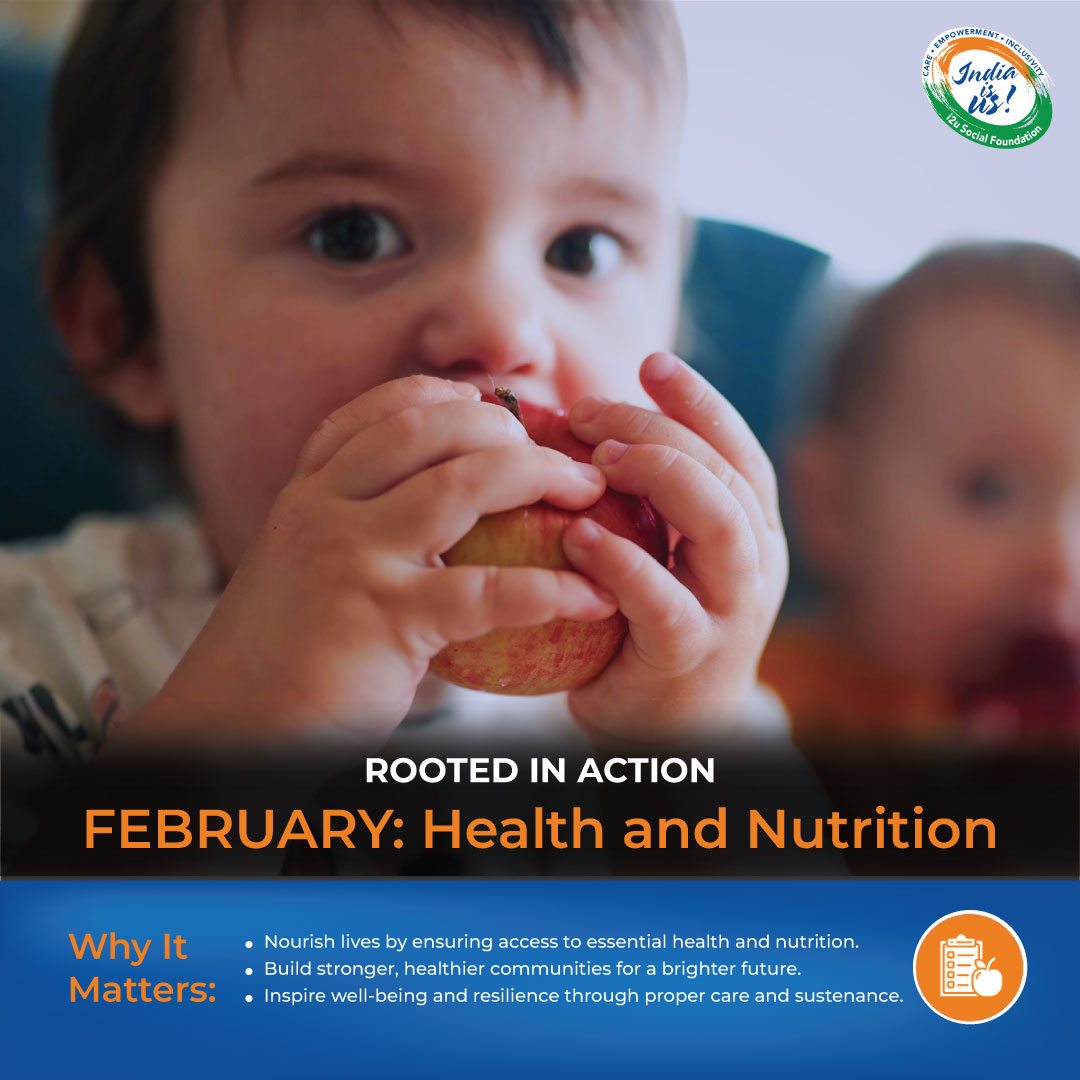 IndiaIsUs's tweet photo. This February, we’re supporting access to nutrition and essential healthcare 🥗. Good health begins with the right nourishment—and your support can make it possible.

Link in comments.👇

#HealthAndNutrition #WellBeingForAll 
#AccessToHealthcare #SocialImpact #IndiaIsUs https://t.co/mxFezL4XB1