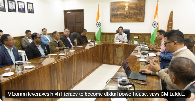 Lalremruat9155's tweet photo. #Highliteracy is #Mizoram’s real strength.
CM #Lalduhoma says the state is leveraging
#education to emerge as a digital powerhouse proof that knowledge drives progress. 🚀Hashtags
#DigitalPower #DigitalIndia #NorthEastIndia #Technology #BeckyxAO26 #Airdrop #watfordfc https://t.co/OQflyjCYyU