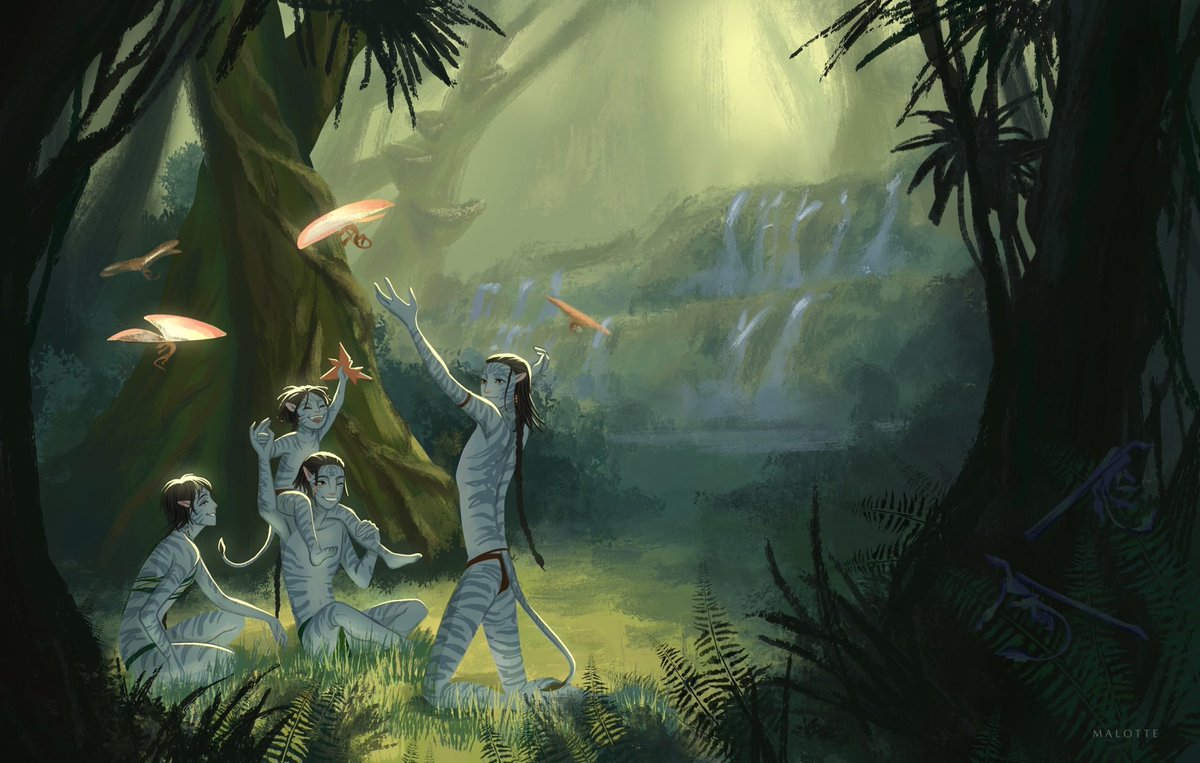 I get cringe from all my old works that I see on pinterest, but I still like this masterpiece #avatar