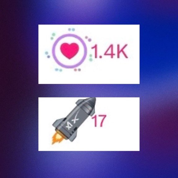 X Changes Heart Animation To Rocket for Likes