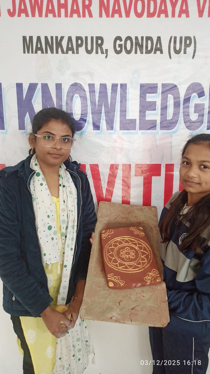 manakpaur's tweet photo. Indian Knowledge System at JNV Gonda under PM Shri Scheme. https://t.co/FwGIHHeB5p