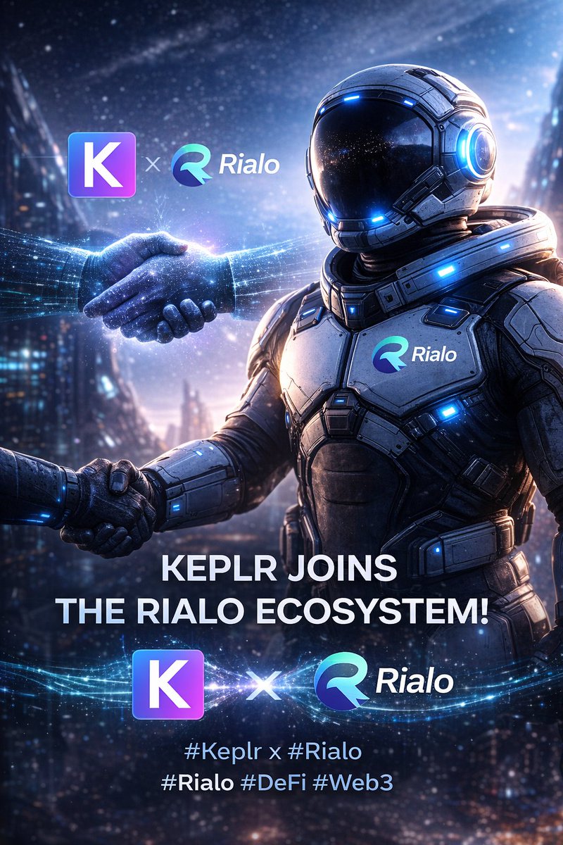 Keplr joining Rialo is a big step toward real adoption.
A real-world blockchain needs real wallets people already trust.
With Keplr as a native portal, moving from Testnet to live dApps becomes seamless, secure, and familiar.
Infrastructure matters. UX matters.
Mainnet is getting