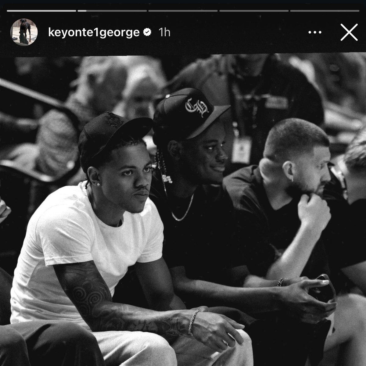 KatoParinaSLC's tweet image. Keyonte George bids farewell to Hendricks and Clayton via IG