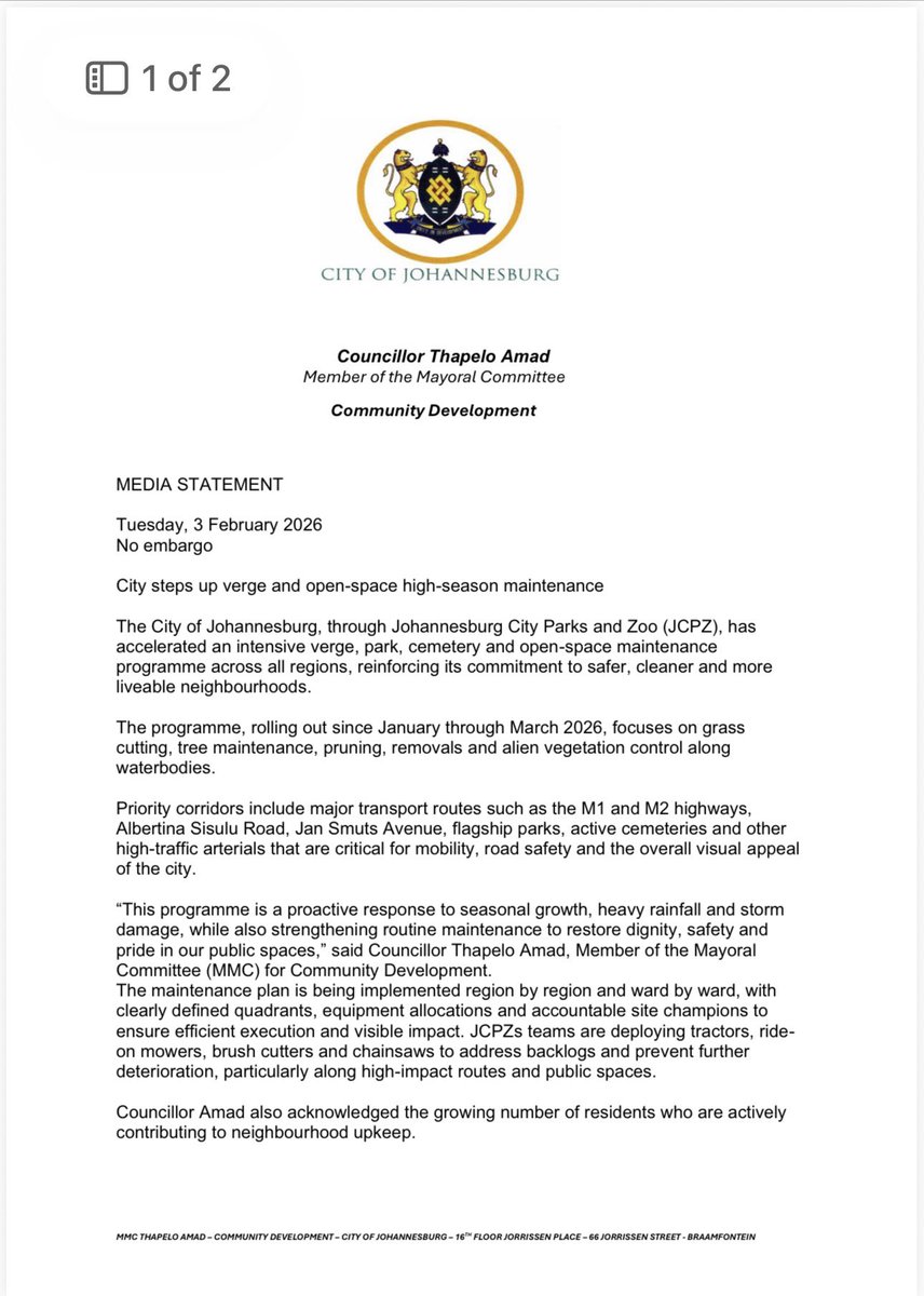 JoburgParksZoo tweet media