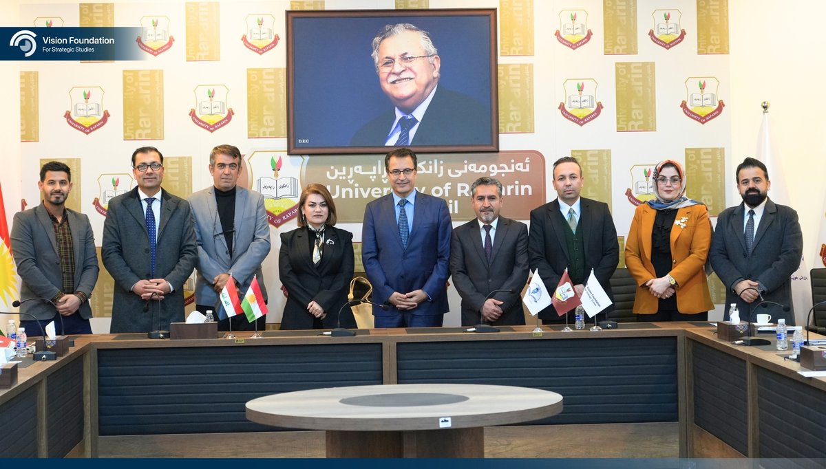 -MoU Signed Between Vision Foundation and University of Raparin
-Vision and University of Raparin Leadership Collaborate to Create Jobs for Youth