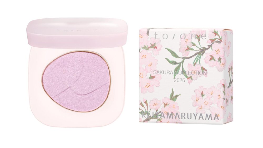 トーン×ケイタマルヤマの“夜桜”コスメ - 花びら色アイパレや桜香水