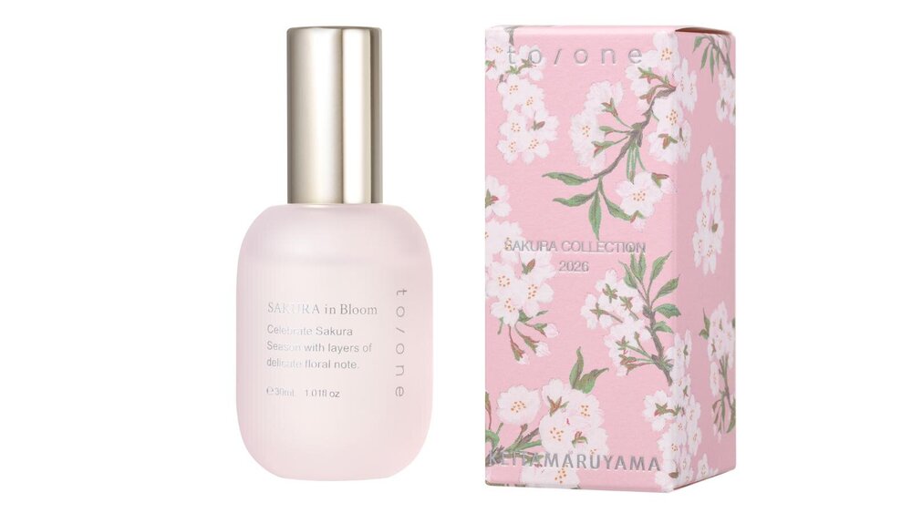 トーン×ケイタマルヤマの“夜桜”コスメ - 花びら色アイパレや桜香水