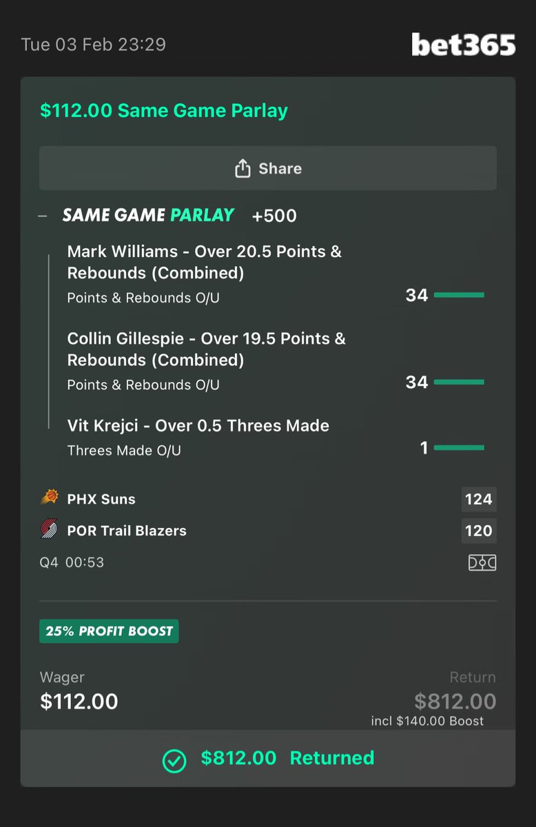 FlowMoneyPicks's tweet photo. I never post plays that end up hitting… was so confident in these lines and it hit in the 3rd 😅 https://t.co/fcsv2IiUZL