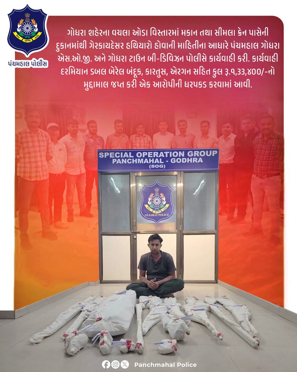 Panchmahal Police tweet media