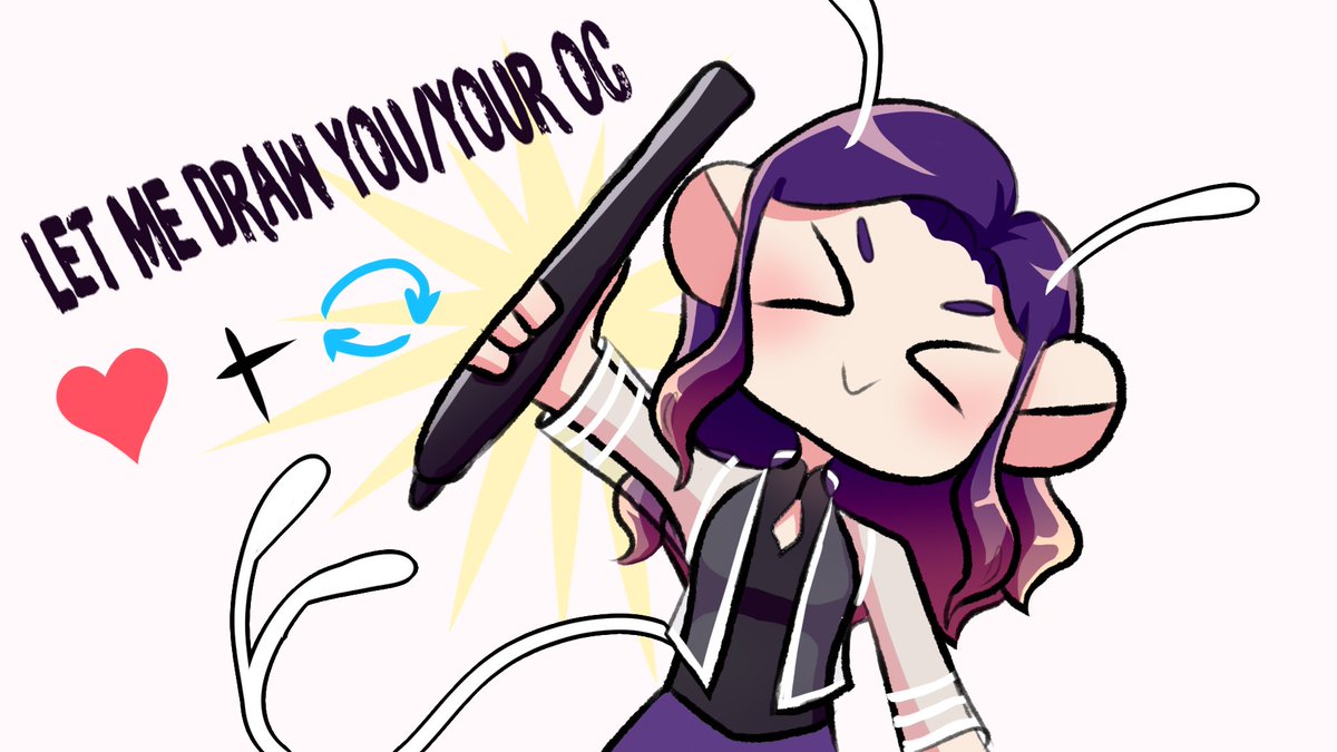 ¿Quieres un dibujito mío? ✨
Deja tu PNG en los comentarios 💖🎨
Estoy reuniendo ejemplos para mi VGen.
VTubers y OCs bienvenidos!

Leave your PNG in the comments 💖🎨
VTubers and OCs welcome!

#giveawayart #Vtuber #VGen